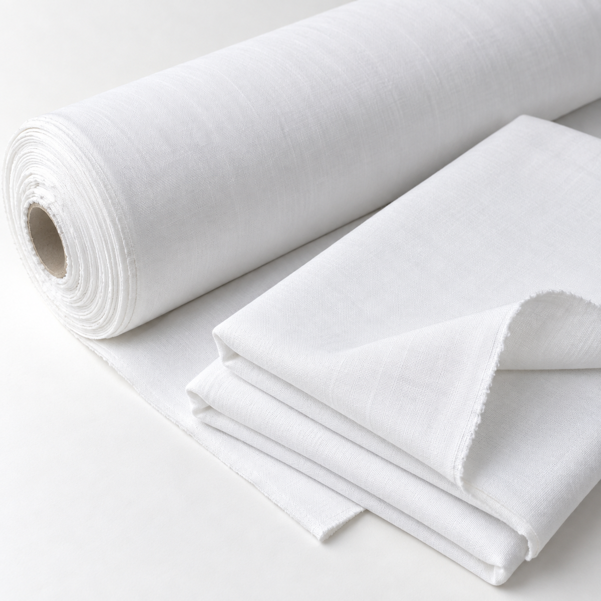 Pure White Latta fabric - MJ Elite Fabrics