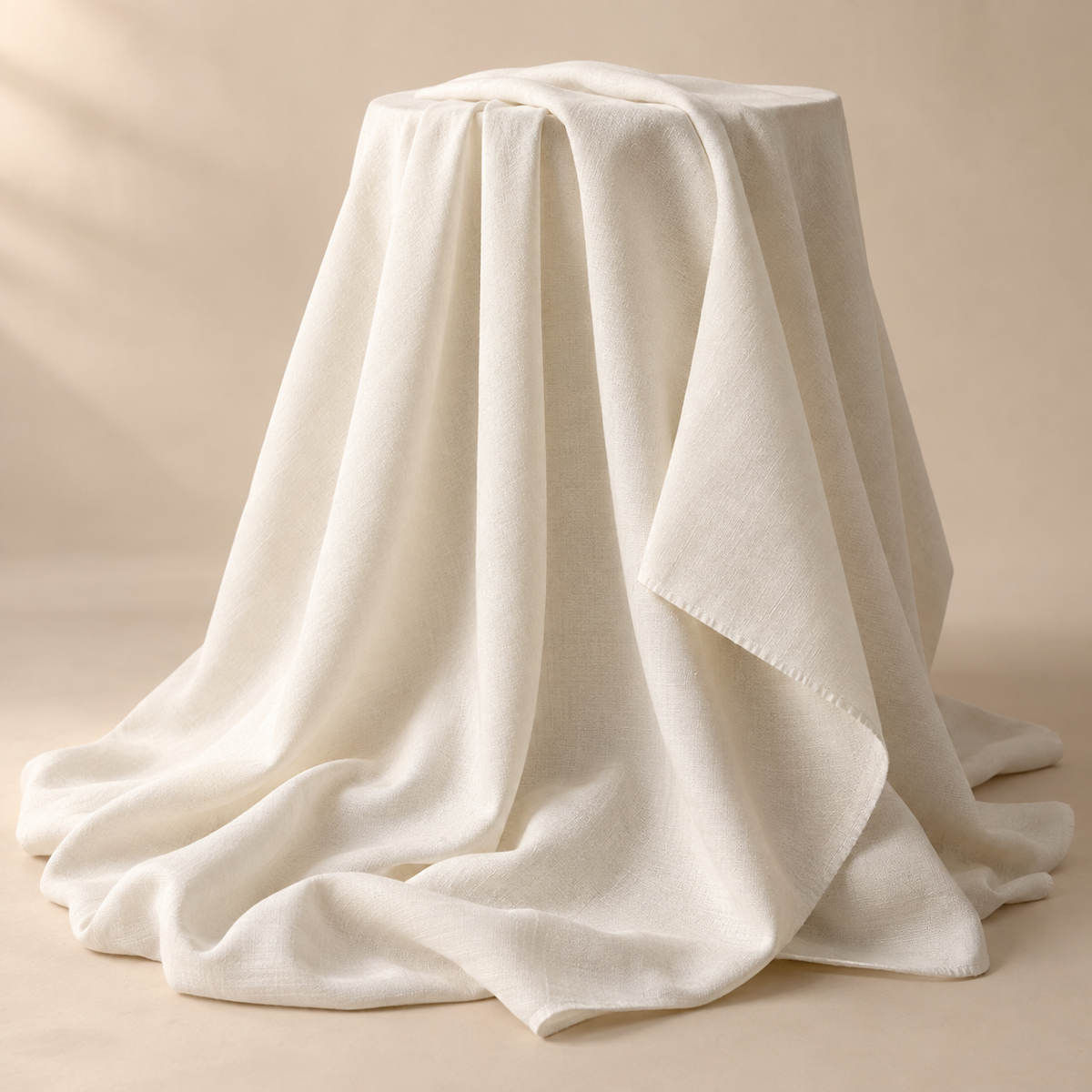 Off White Cotton fabric - MJ Elite Fabrics