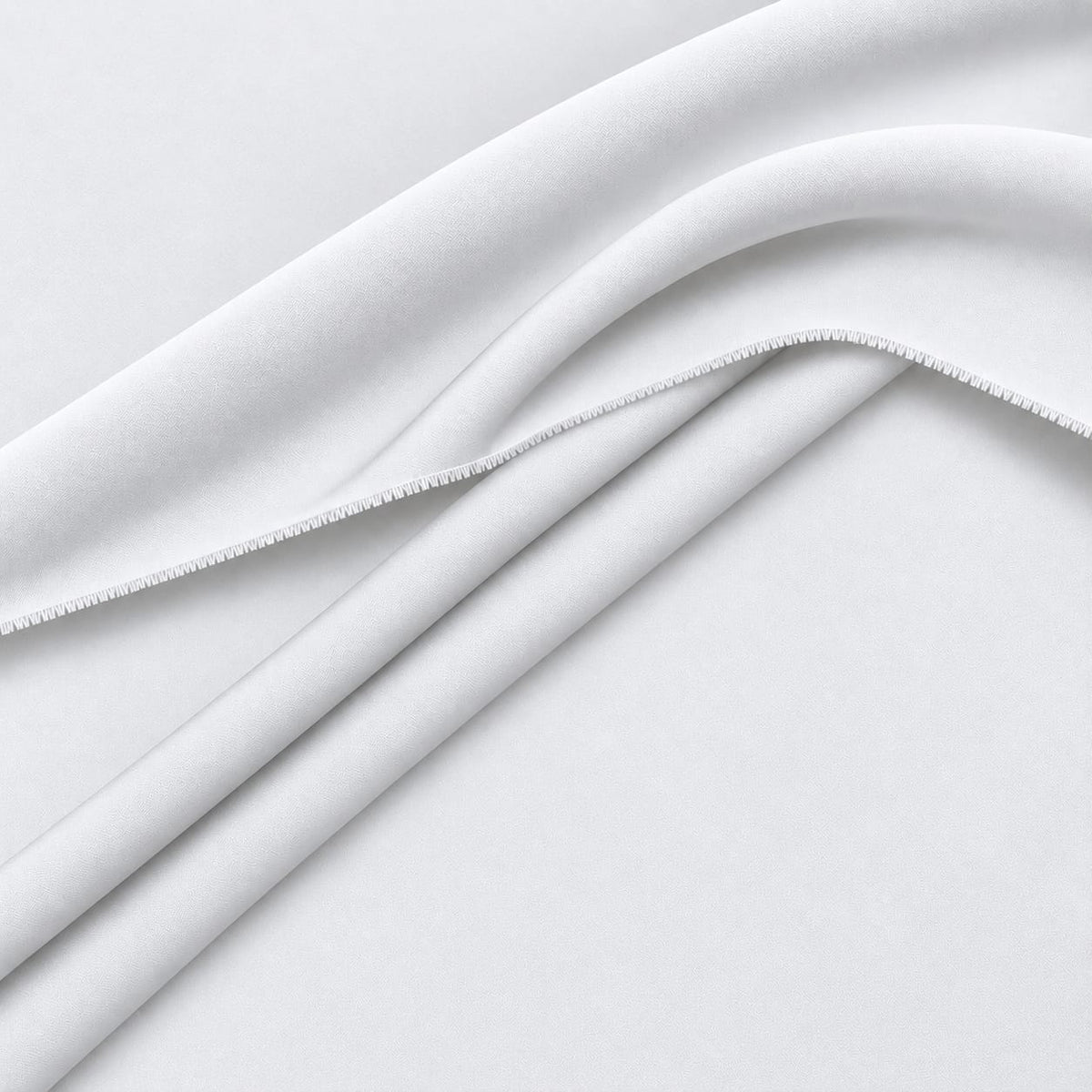 Pure White fabric - DIAMOND COLLECTION by MJ Elite Fabrics
